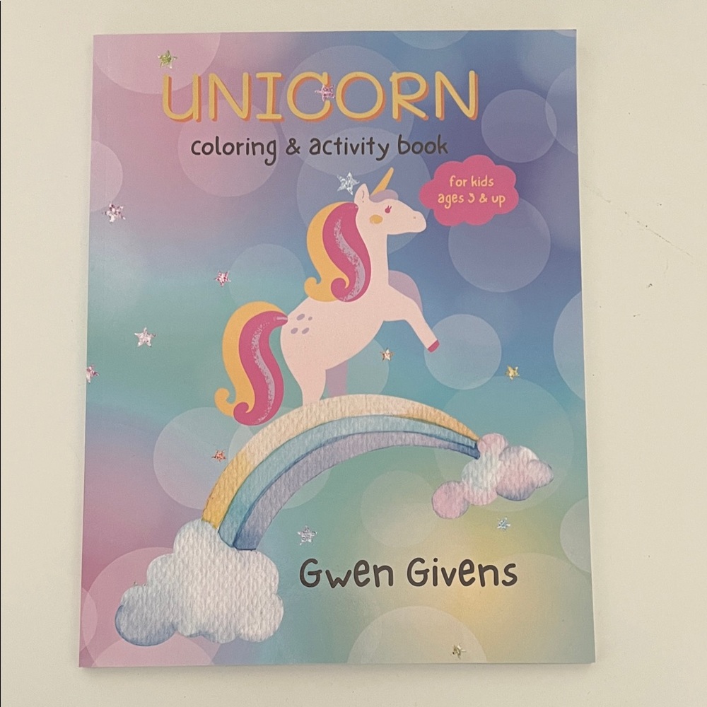 Unicorn Coloring & Activity Book